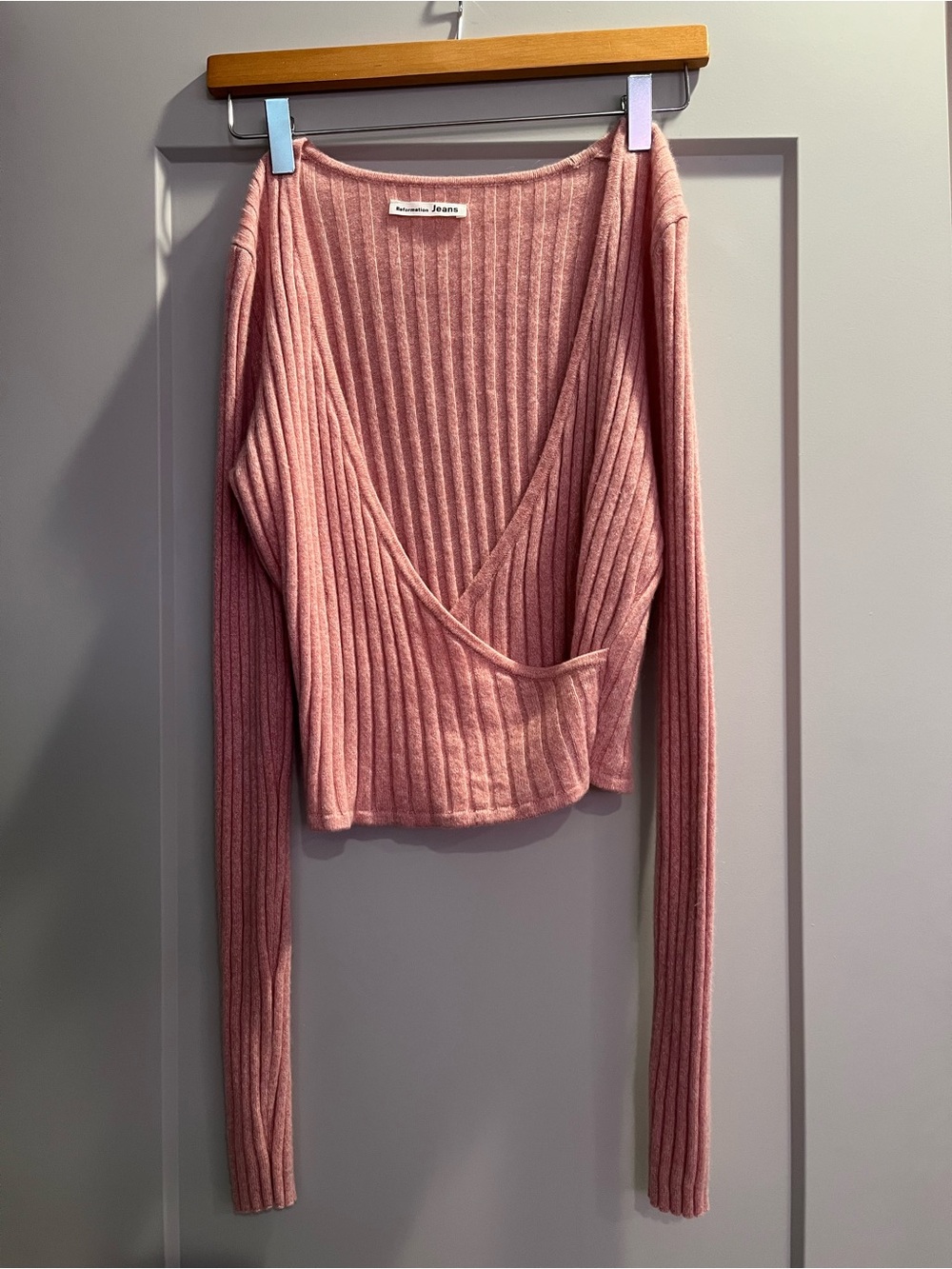 Reformation Cashmere Sweater View 2